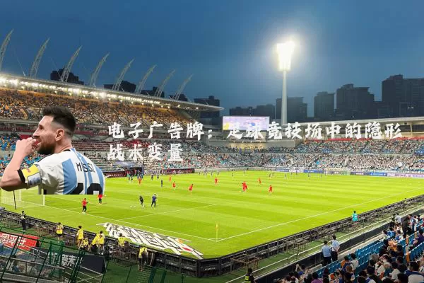 电子广告牌：足球竞技场中的隐形战术变量